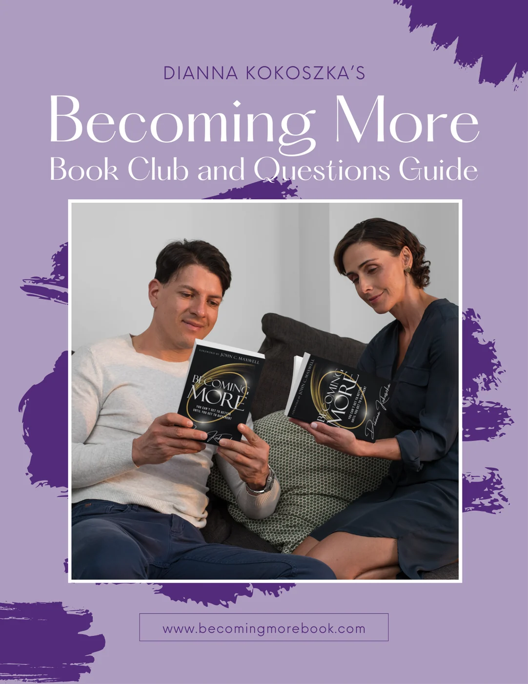 Cover of the Becoming More Book Club and Questions Guide